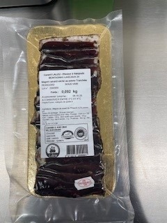 Magret de canard séché tranché au poivre Laleu : photo du produit rappelé le 18/03/2026