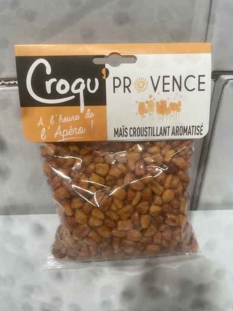Mais croustillant aromatise Croqu'provence : photo du produit rappelé le 29/08/2024