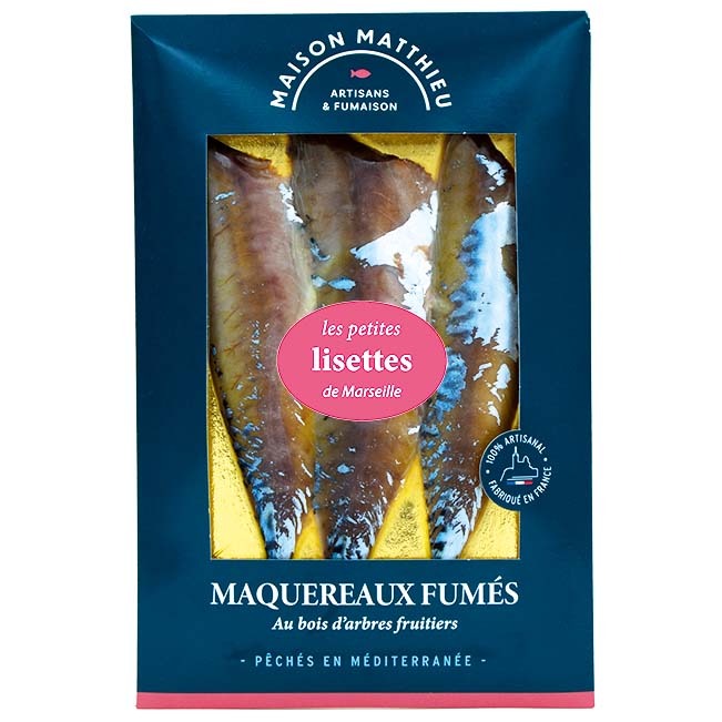 Maquereaux - lisettes fumées Maison Matthieu : photo du produit rappelé le 12/09/2025