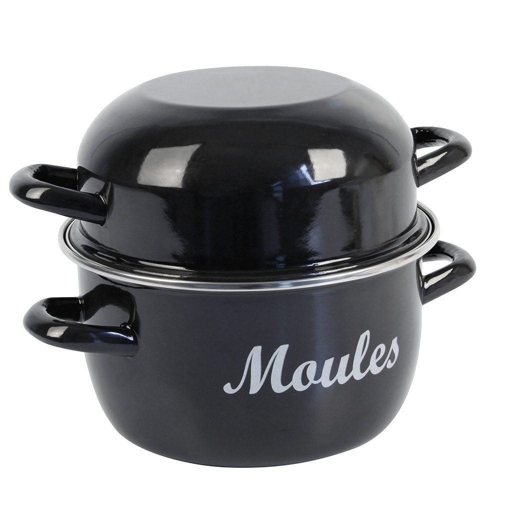 Marmite a moules email 20cm Crealys : photo du produit rappelé le 30/05/2024