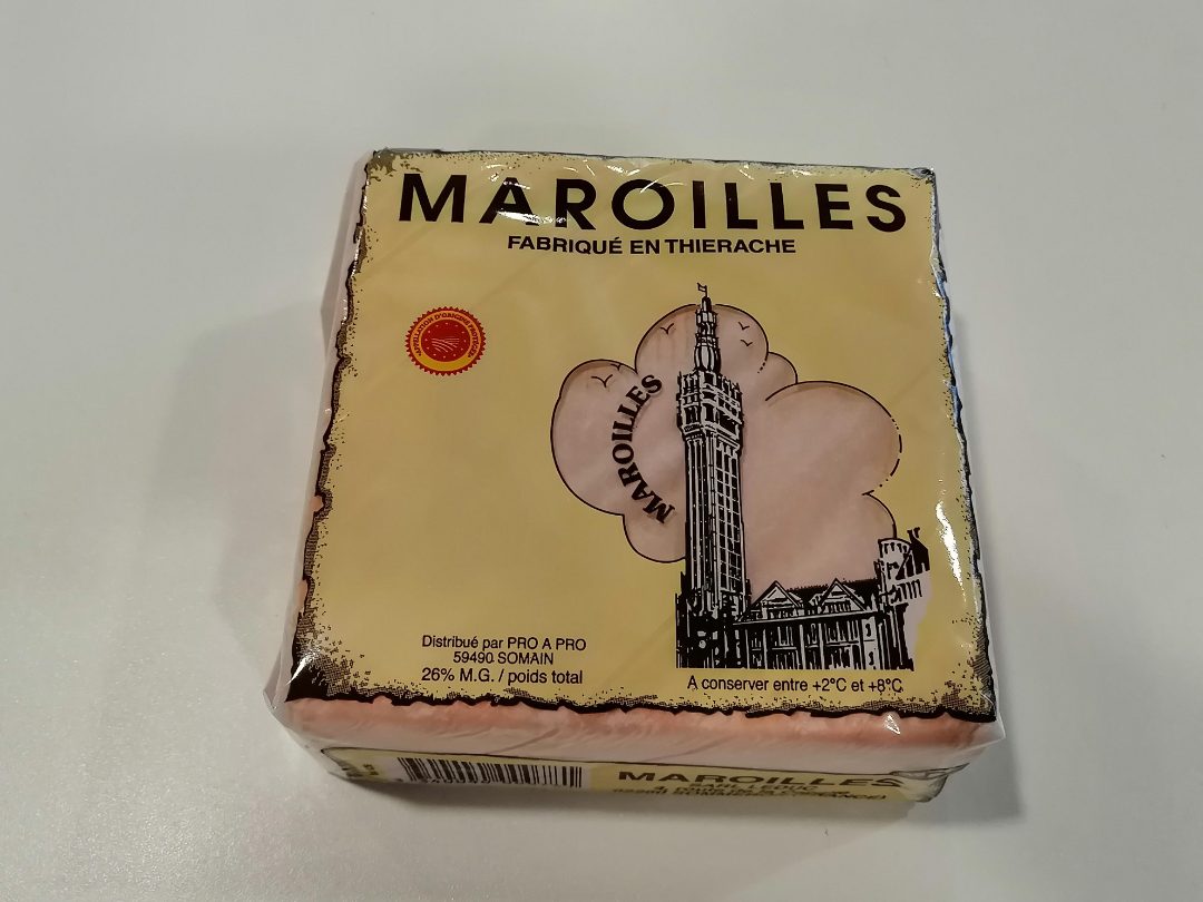 Maroilles AOP leduc Beffroi : photo du produit rappelé le 28/02/2024