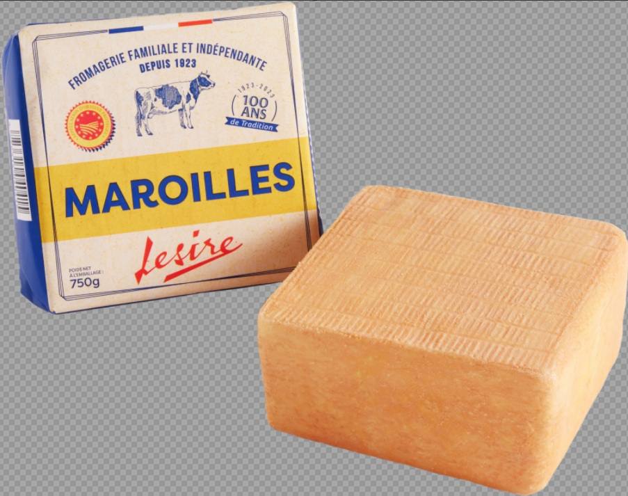 Maroilles Lesire : photo du produit rappelé le 27/03/2026