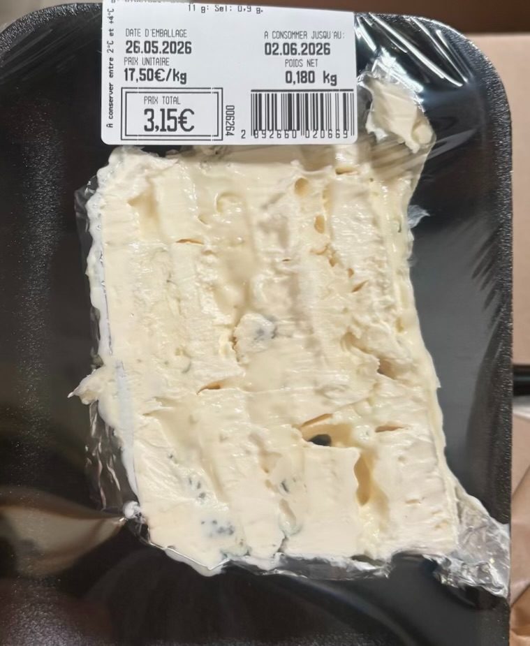 Mascarpone gorgonzola : photo du produit rappelé le 29/05/2026