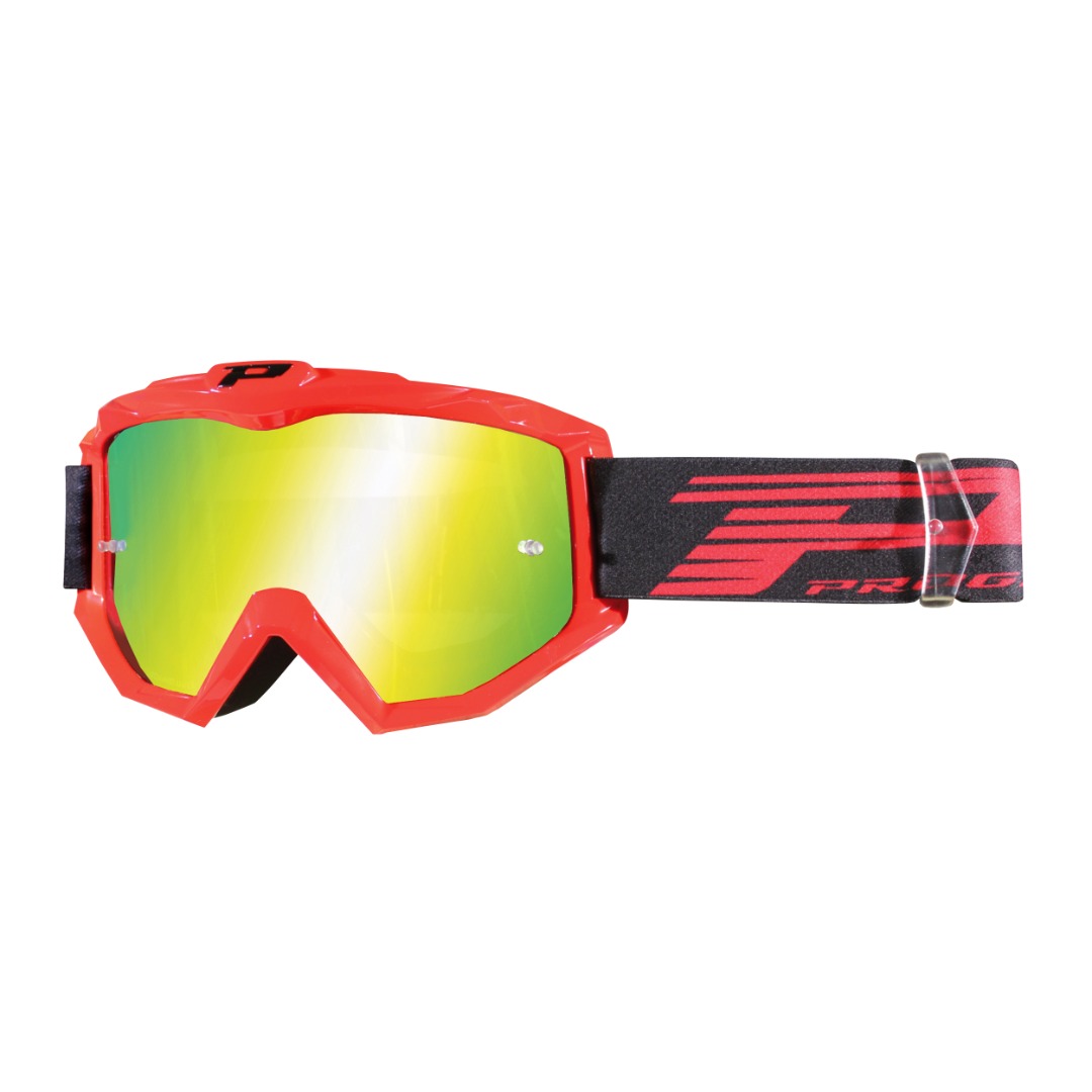 Masque/lunettes cross progrip 3201 fl anti-rayures/anti u.v. Compatible : photo du produit rappelé le 25/04/2022