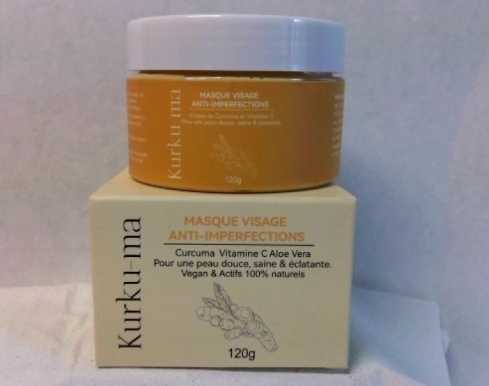 Masque visage anti-imperfections Kurku-Ma : photo du produit rappelé le 10/01/2025