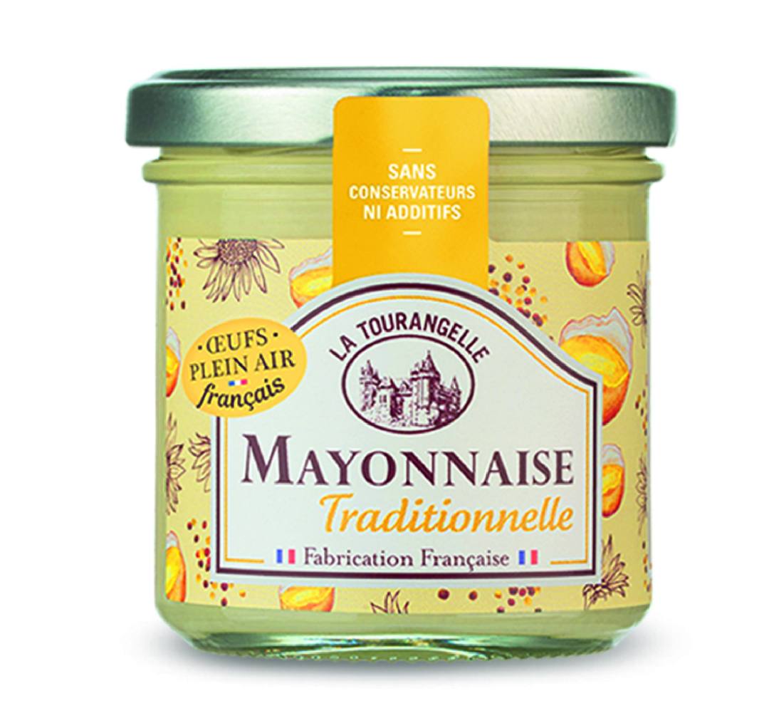 Mayonnaise traditionnelle 135 g La Tourangelle : photo du produit rappelé le 17/01/2022