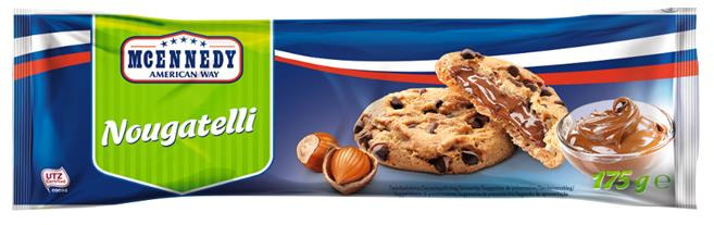 Mcennedy american star cookies_nougatelli 175g : photo du produit rappelé le 22/02/2024