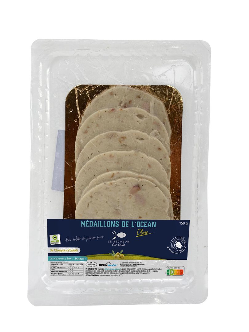 Médaillon de l'océan aux olives Le Pêcheur Créole : photo du produit rappelé le 30/04/2021