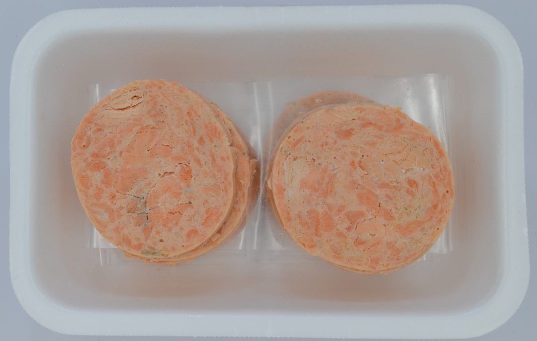 Médaillon de saumon naturel Les Entrées de la Mer : photo du produit rappelé le 20/01/2022