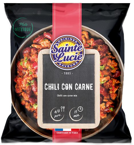 Mélange chili con carne Sainte Lucie : photo du produit rappelé le 09/07/2021