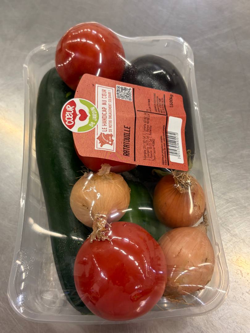 Mélange de légume à ratatouille Coeur de Jardins : photo du produit rappelé le 14/09/2026