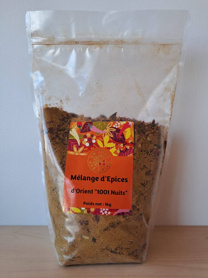 Melange epices d'orient/1001 nuits Un Jour Une Epice : photo du produit rappelé le 07/03/2025