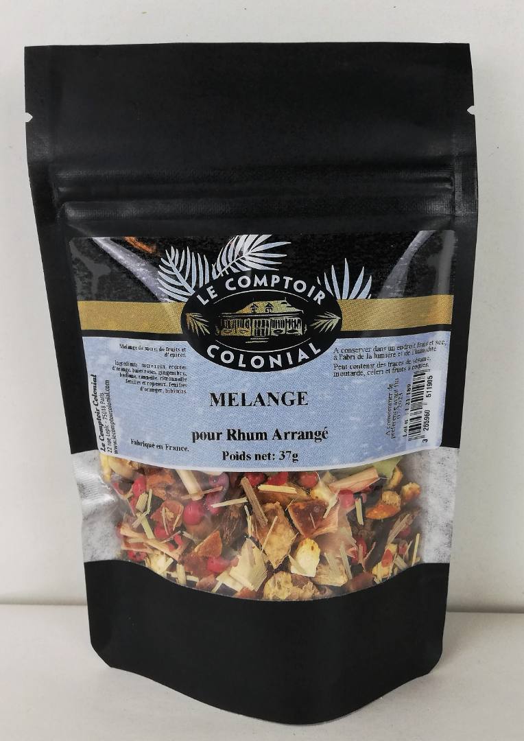 Mélange pour rhum arrangé Le Comptoir Colonial : photo 2 sur 2 du produit rappelé le 27/10/2021