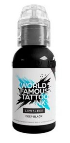Mélange pour tatouage world famous limitless tattoo ink - deep black 29ml : photo du produit rappelé le 27/05/2026