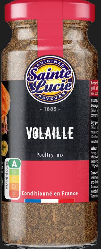 Mélange volaille Sainte Lucie : photo du produit rappelé le 05/12/2022