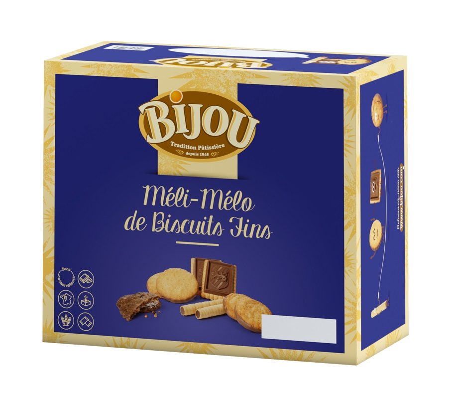 Méli-mélo de biscuits fins Bijou : photo du produit rappelé le 22/06/2022