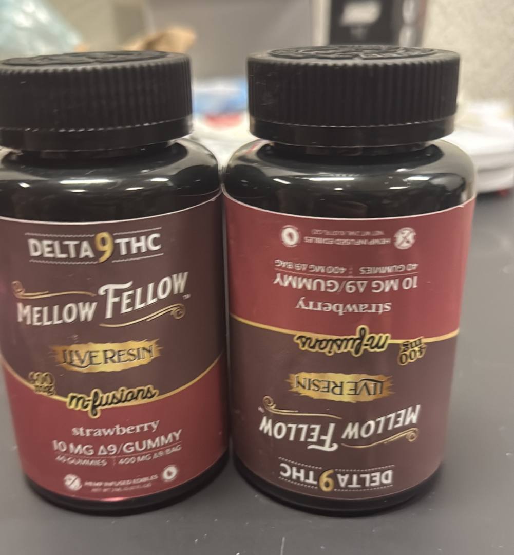 Mellow felow live resin gummies CBD : photo du produit rappelé le 24/03/2026