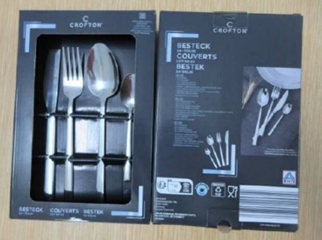Menagere 24 pieces Crofton : photo du produit rappelé le 24/12/2024