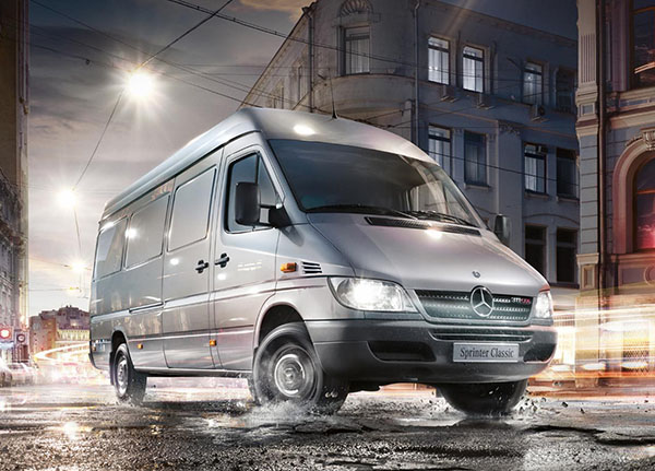 Mercedes-Benz Sprinter Camionnette : photo du produit rappelé le 08/07/2022