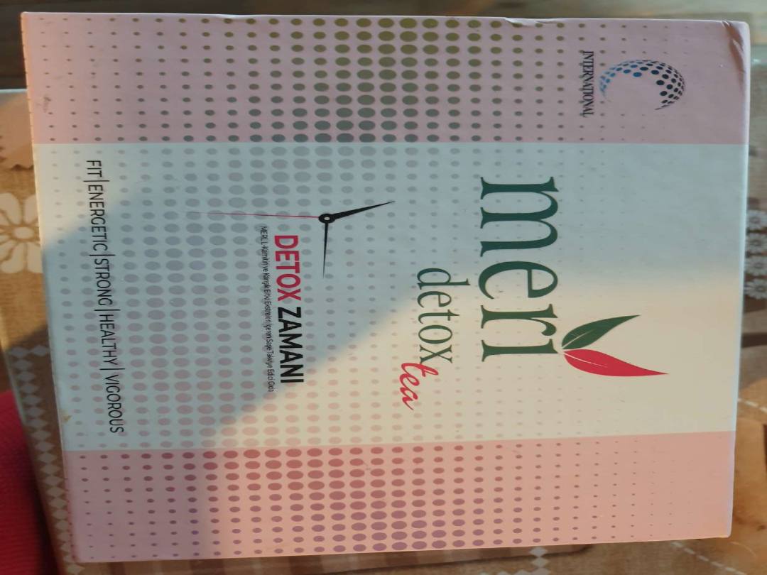 Meri detox tea : photo du produit rappelé le 21/08/2024