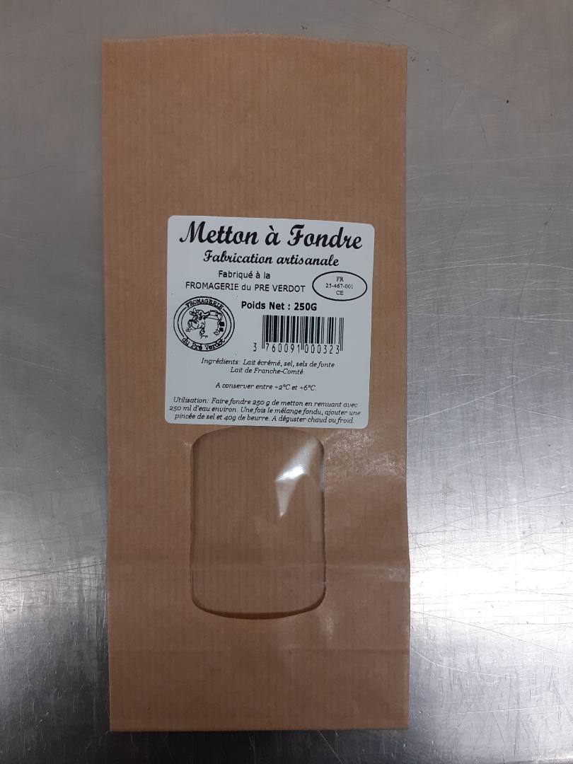 Metton Fromagerie du Pré Verdot : photo du produit rappelé le 23/11/2021