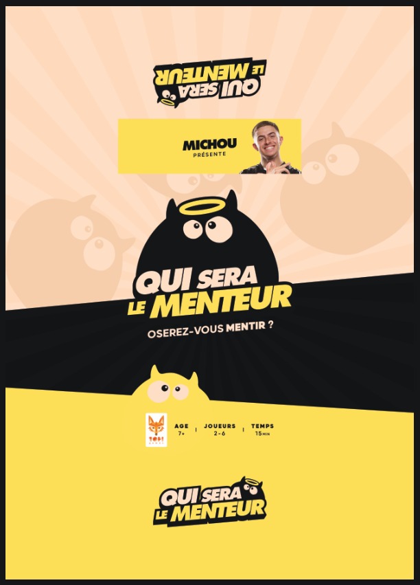 Michou - qui sera le menteur Topi Games : photo du produit rappelé le 02/01/2025
