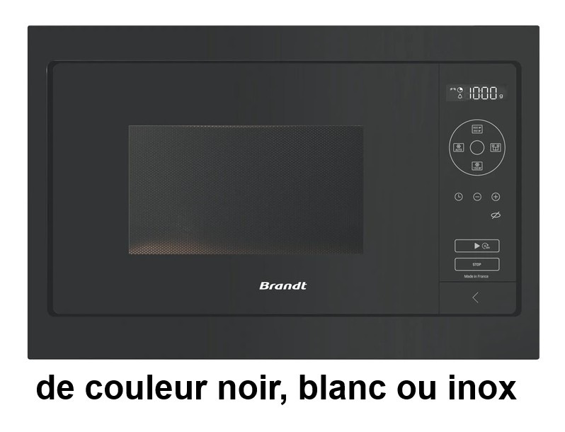 Micro-ondes encastrable Brandt : photo du produit rappelé le 26/09/2025
