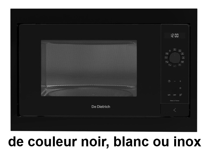 Micro-ondes encastrable De Dietrich : photo du produit rappelé le 26/09/2025