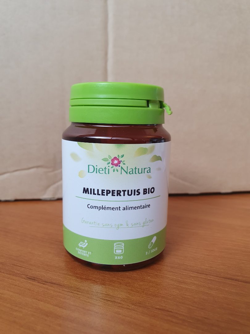 Millepertuis bio Dieti Natura : photo du produit rappelé le 21/03/2023