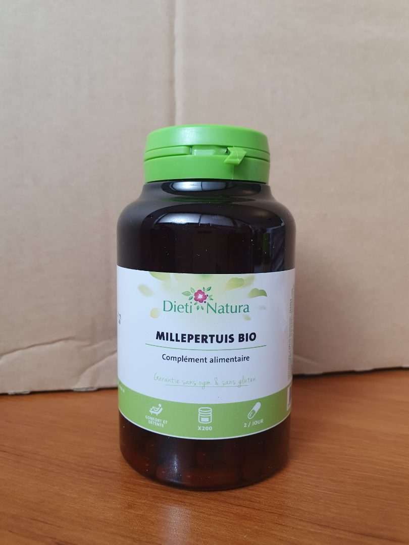Millepertuis bio Dieti Natura : photo 2 sur 2 du produit rappelé le 21/03/2023