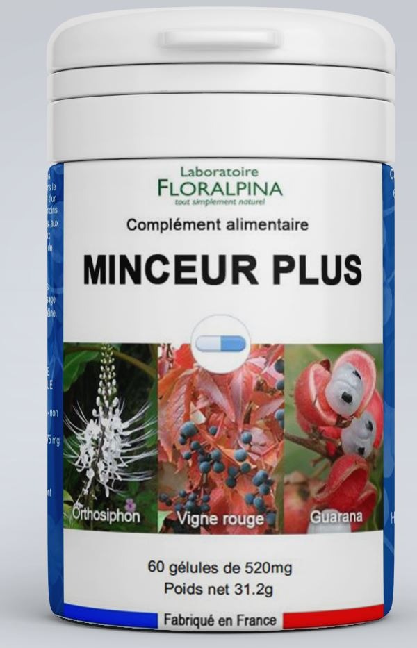 Minceur plus (m216) Laboratoire Floralpina : photo 2 sur 3 du produit rappelé le 31/10/2023