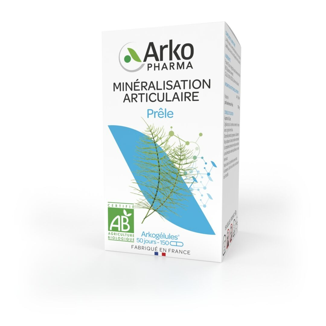 Mineralisation articulaire prêle Arkopharma : photo 2 sur 2 du produit rappelé le 07/12/2023