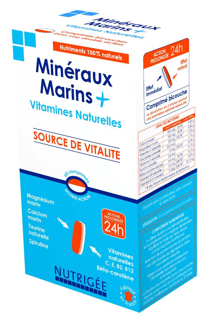 Minéraux marins Nutrigee : photo du produit rappelé le 07/07/2021