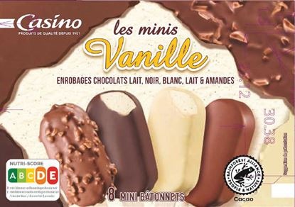Mini bâtonnets x8 – Casino : photo du produit rappelé le 30/07/2021