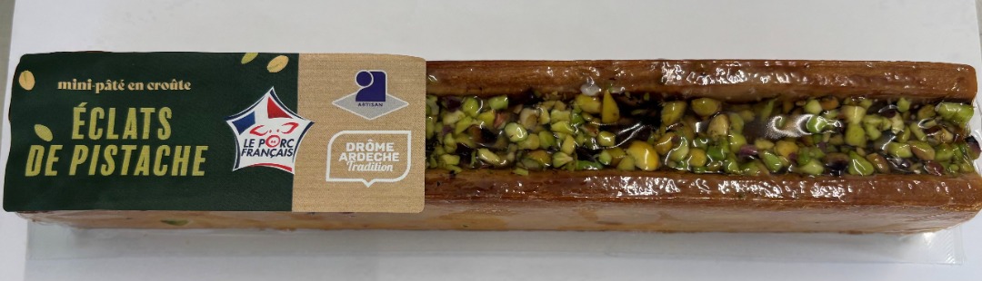 Mini pate en croute 400g Drome Ardeche Tradition : photo du produit rappelé le 05/03/2026