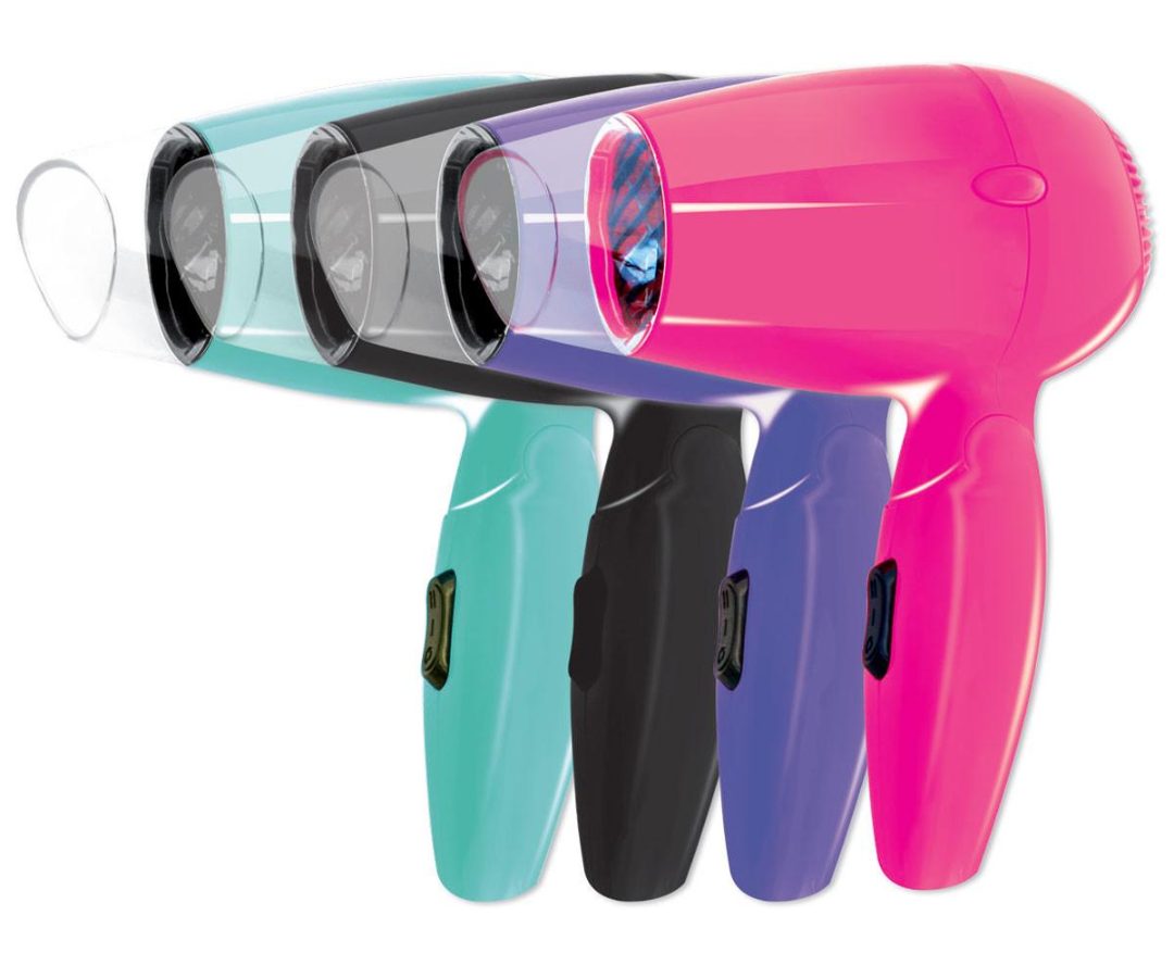 Mini seche cheveux caleido 800w Hair On Professionale : photo du produit rappelé le 19/01/2023