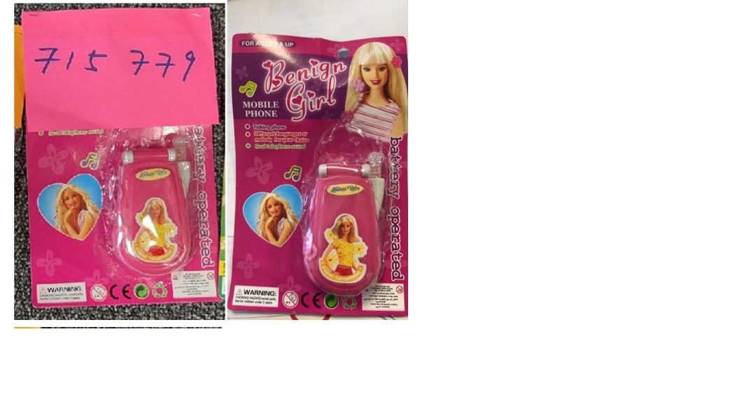 Mobile phone Benign Girl - Telephone Princesse : photo du produit rappelé le 08/01/2024