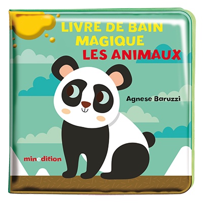 Mon livre de bain magique - animaux Minedition : photo du produit rappelé le 21/02/2024