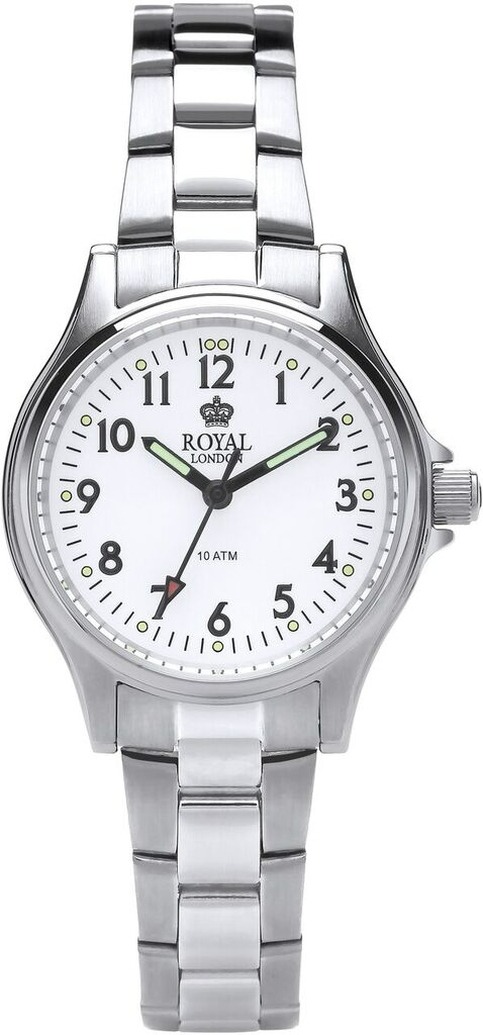 Montre classique avec bracelet en acier Royal London : photo du produit rappelé le 22/09/2021