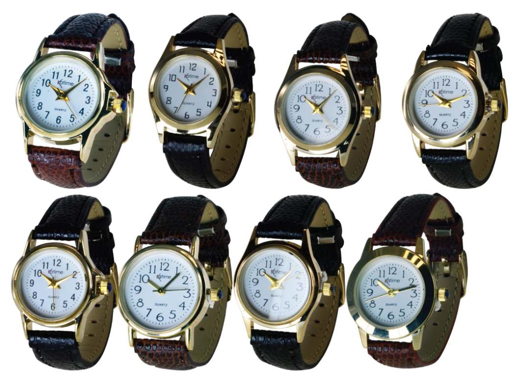 Montre classique cuir homme & femme Katime : photo du produit rappelé le 23/07/2021