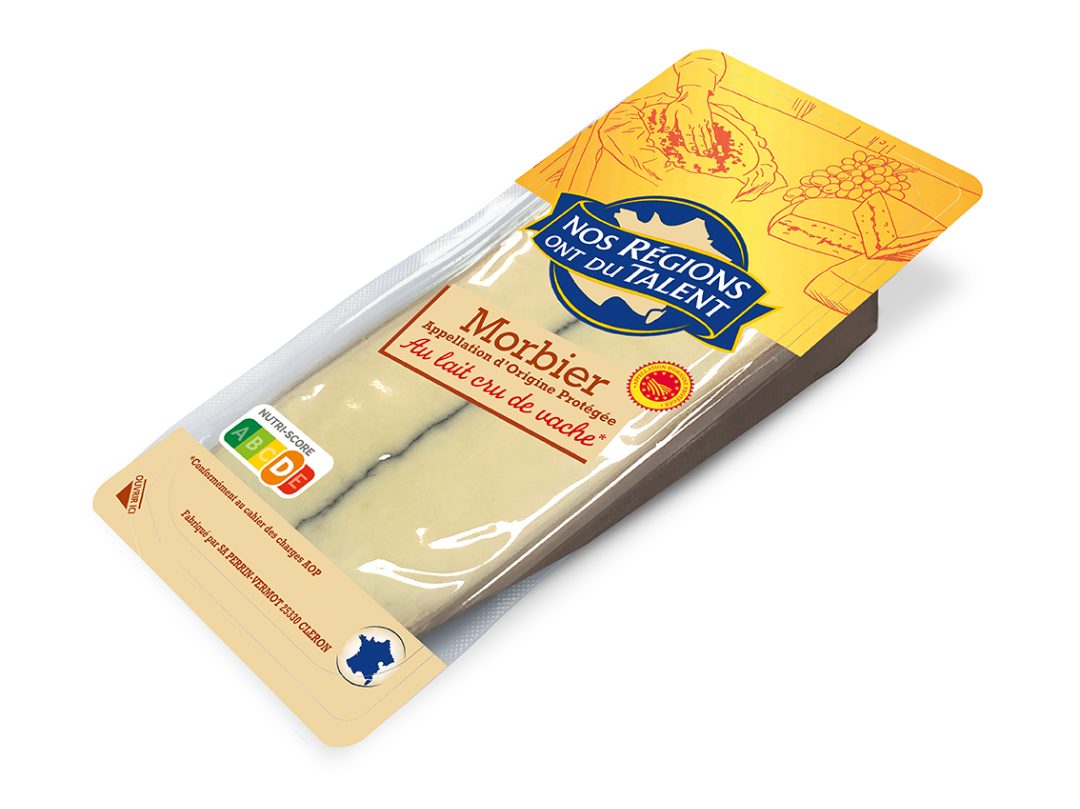Morbier AOP au lait cru de vache 250 g Nos Regions Ont du Talent : photo du produit rappelé le 25/01/2023
