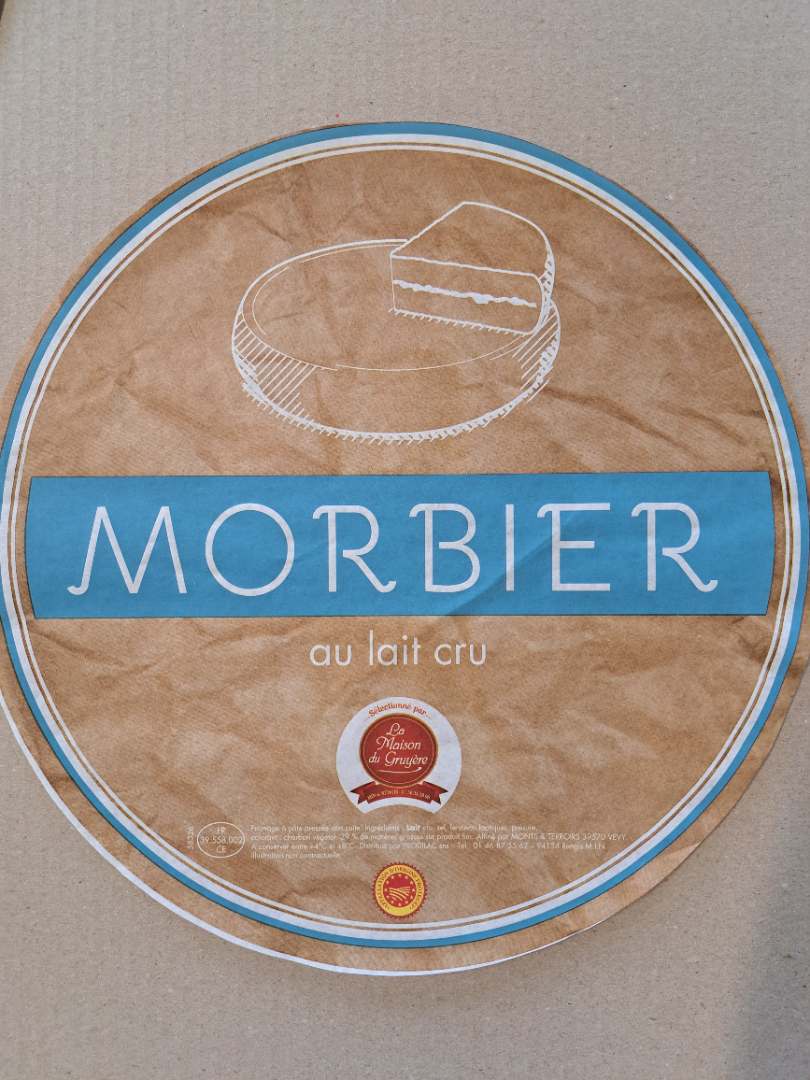 Morbier AOP maison du gruyère : photo du produit rappelé le 12/12/2023