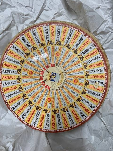 Morbier juramorbier lait cru Fromagerie Arnaud : photo 2 sur 2 du produit rappelé le 03/01/2024