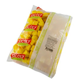 Morceaux d'ananas surgelés en carton de 5 sachets de 1kg Sicoly : photo du produit rappelé le 28/04/2023