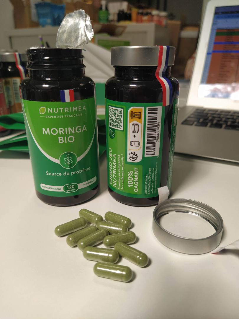 Moringa bio Nutrimea : photo du produit rappelé le 16/01/2025