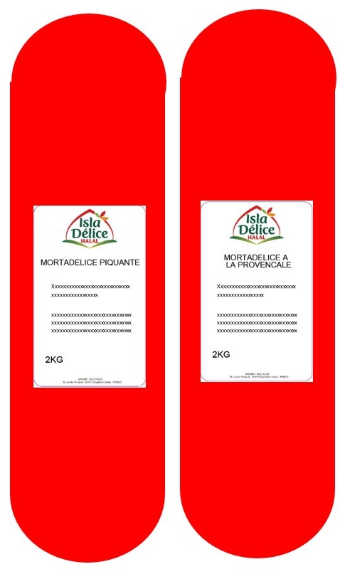 Mortadelice 2kg Isla Delice : photo du produit rappelé le 19/12/2023