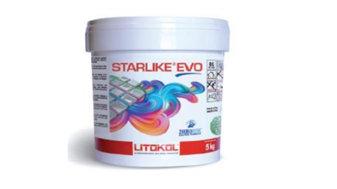 Mortier époxy bi-composant antiacide blanc starlike evo 2,5 kg litokol : photo du produit rappelé le 15/11/2023