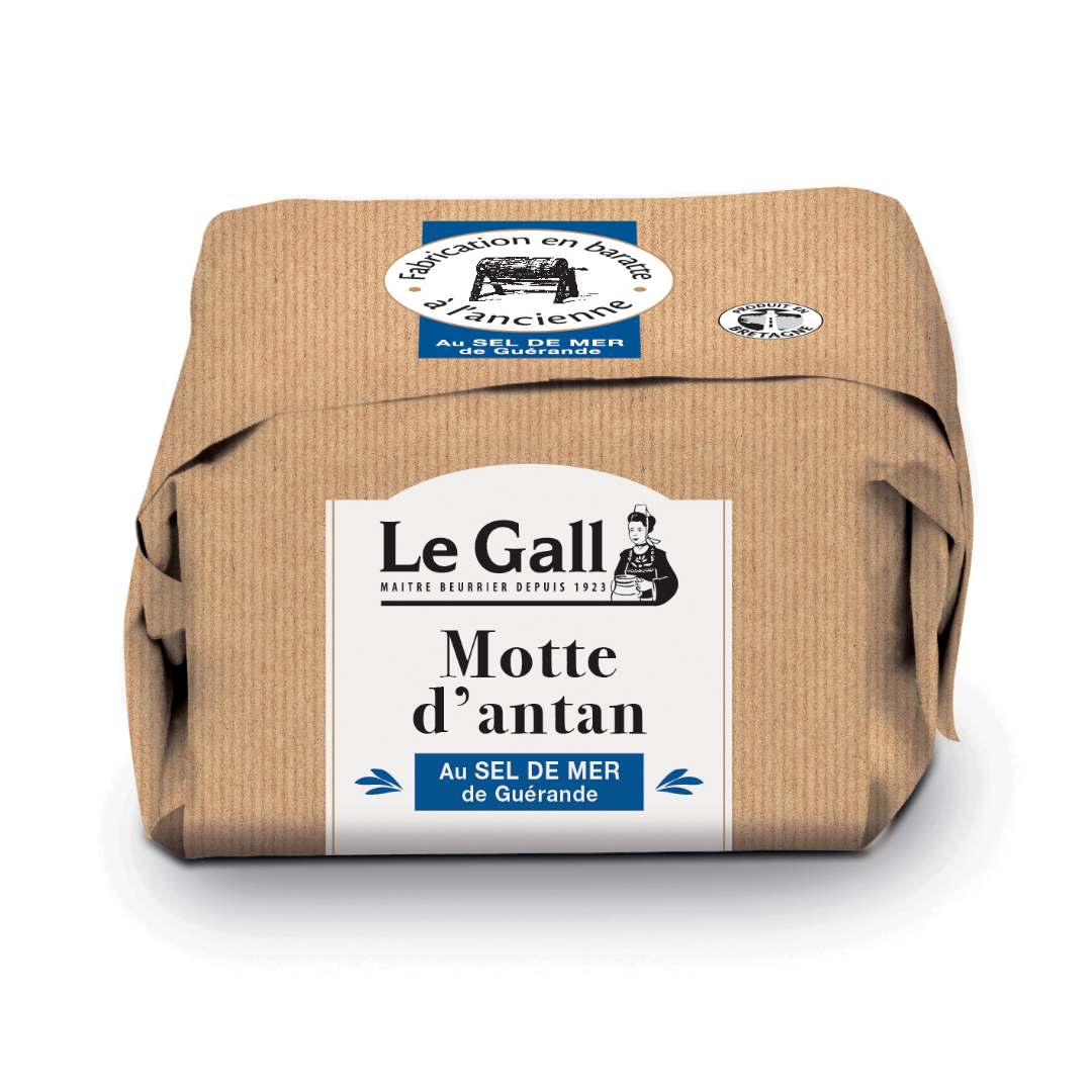 Motte d'antan au sel de mer de guérande 250g Le Gall : photo du produit rappelé le 21/03/2023