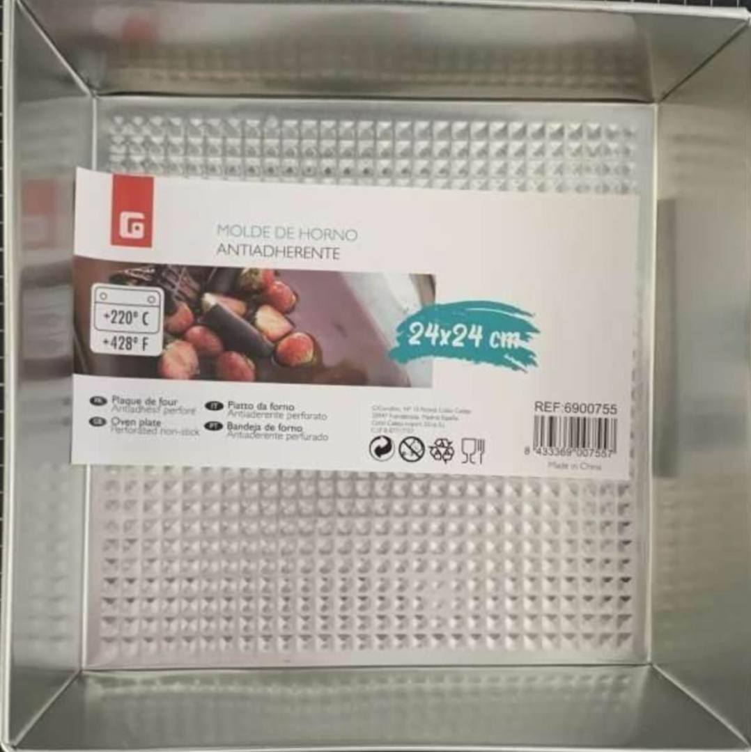 Moule a four-plaque de four Gran Familia 2016 S.L : photo du produit rappelé le 21/10/2025