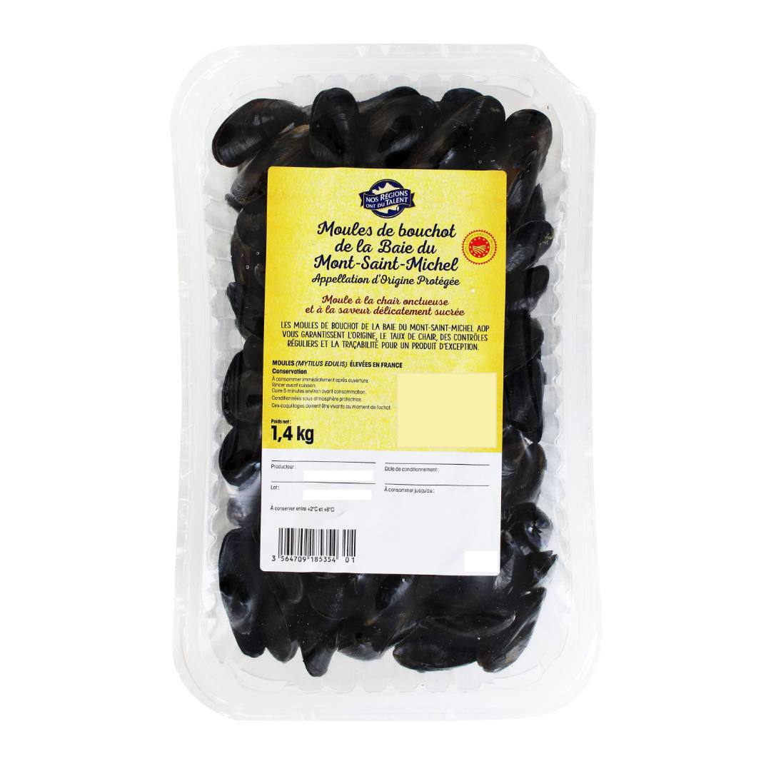 Moule bouchot AOP st michel Nos Regions Ont du Talent : photo du produit rappelé le 03/10/2024